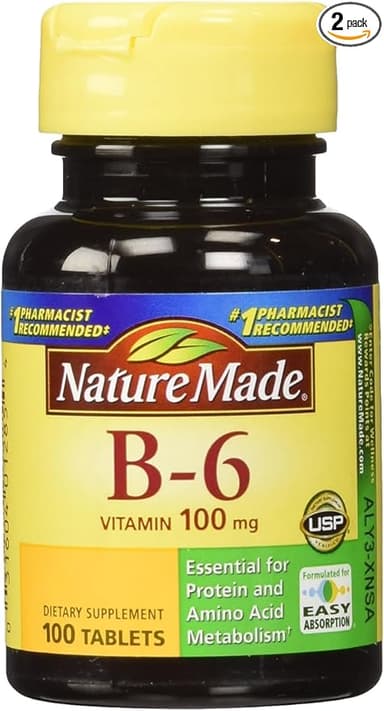 NATURE MADE B6 100MG X 100 TABS