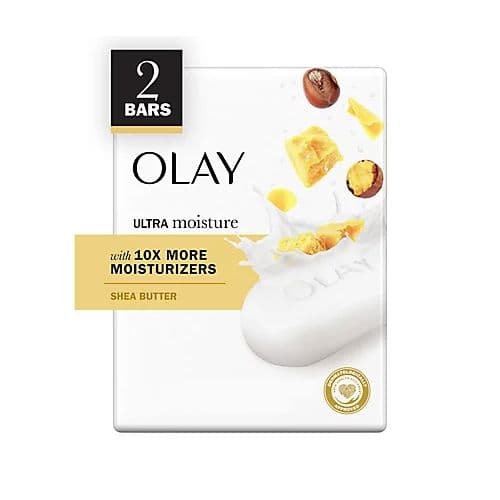OLAY ULTRA MOISTURE SHEA BUTTER BAR SOAP 106G