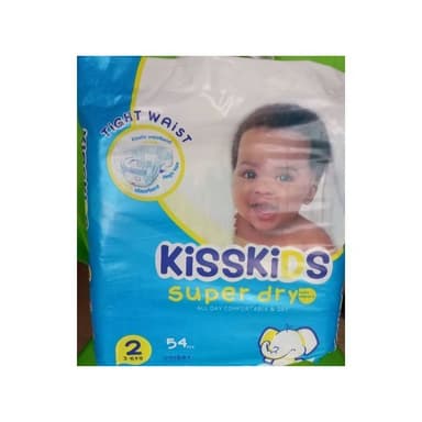 KISS KIDS DIAPER 2(3-6KG) X54 PCS
