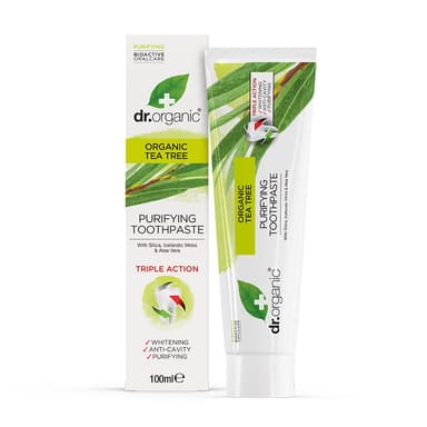 DR. ORGANIC TEA TREE TOOTHPASTE