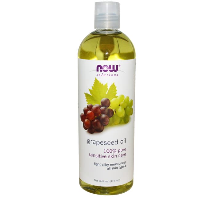 NOW SOLUTIONS GRAPESEED OIL 473ML