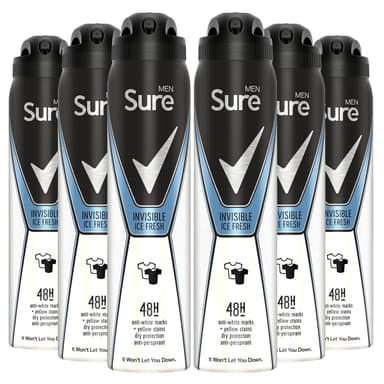 SURE MEN BODY SPRAY(INVISIBLE ICE FRESH)