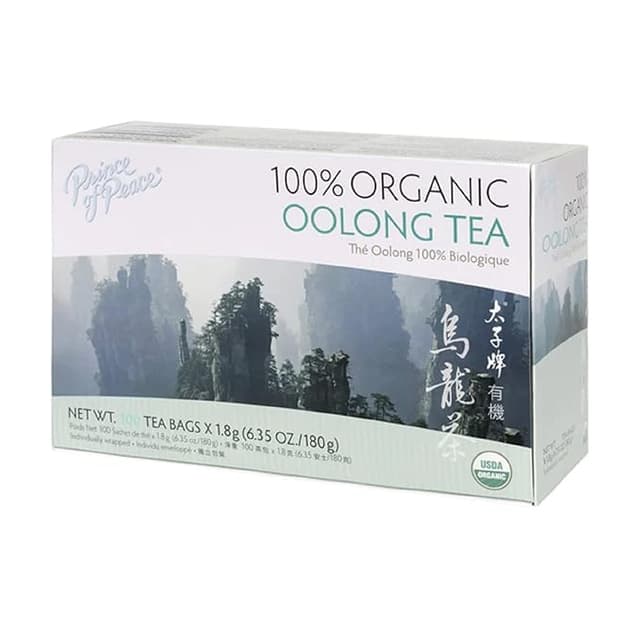 PRINCE OF PEACE 100% ORGANIC OOLONG TEA 180G