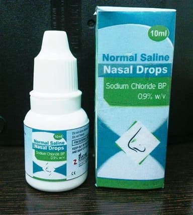 NORMAL SALINE NASAL DROPS 10ML