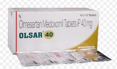 OLSAR 40MG OLMESARTAN 40MG 10X10