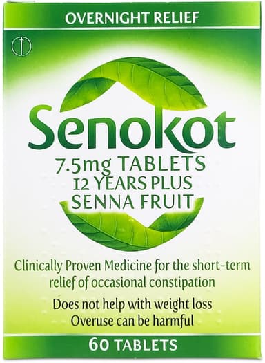 SENOKOT 7.5MG X 60 TABS(BLISTER)
