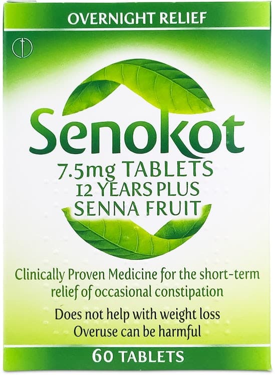 SENOKOT 7.5MG X 60 TABS(BLISTER)