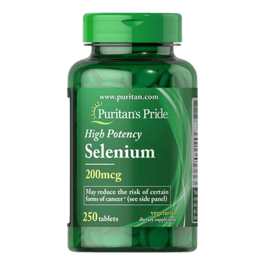 PURITAN'S PRIDE HIGH POTENCY SELENIUM 200MCG