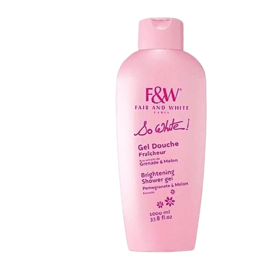 Fair and white so white brightening shower gel