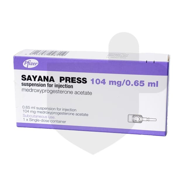 SAYANA PRESS DEPO MEDROXYPROGESTERONE ACETATE 104MG/0.65ML