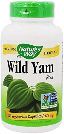 NATURE'S WAY WILD YAM ROOT 425MG X 180 CAPS