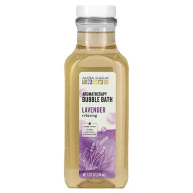 AURA CACIA RELAXING LAVENDER AROMATHERAPY BUBBLE BATH 384ML