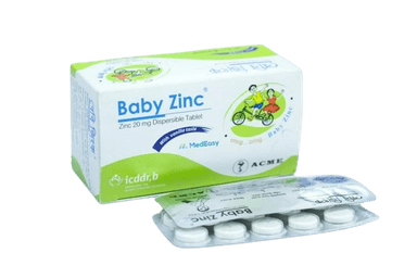 BABY ZINC 20MG TABLETS