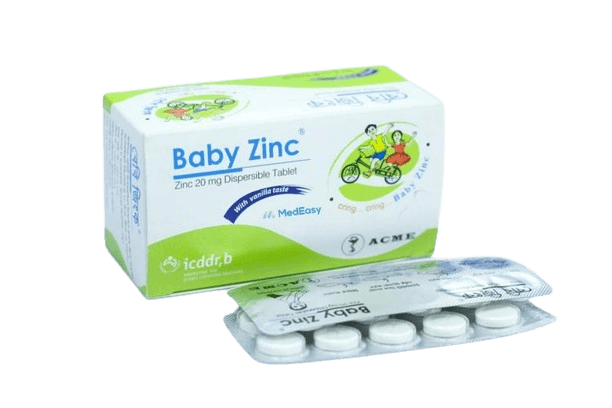 BABY ZINC 20MG TABLETS