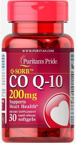 PURITANS PRIDE COQ10 200MG BY 30