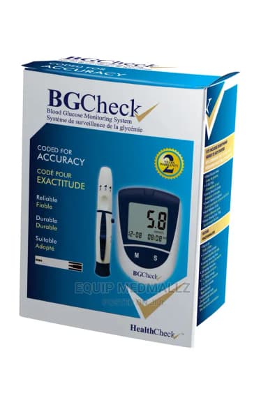 BG CHECK (GLUCOSE MONITORING SYSTEM)