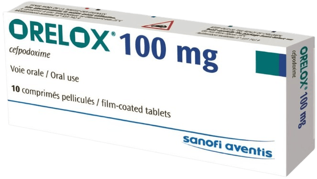 ORELOX 100MG TABS
