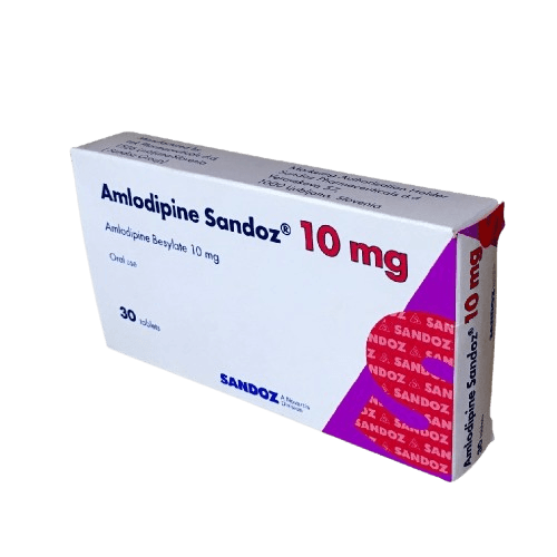 AMLODIPINE SANDOZ 10MG X 30 TABS