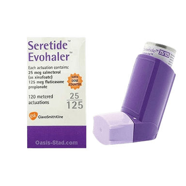 Seretide Evohaler 25/125 120 metered doses