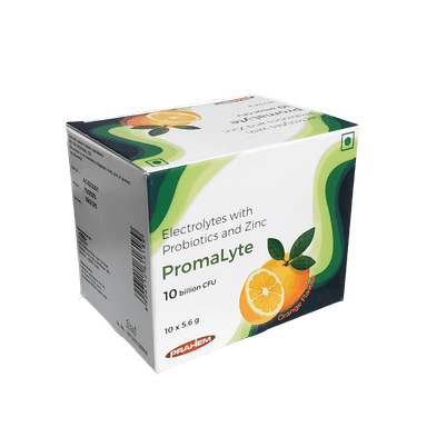Promalyte Electrolytes with probiotics and zinc sachets