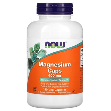 NOW FOODS MAGNESIUM CAPSULES 400MG