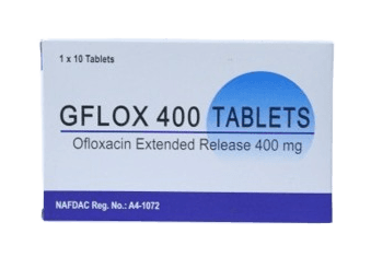 GFLOX 4OO OFLOXACIIN EXTENDED RELEASE TABS
