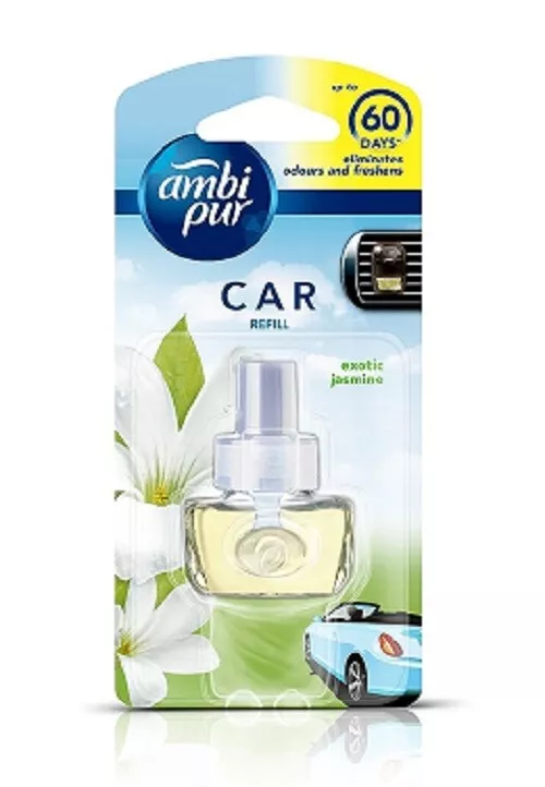AMBI PUR CAR AIR FRESHNER REFILL EXOTIC JASMINE 7.5 ML