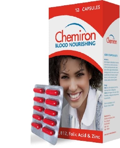 Chemiron blood capsules sachet(per blister)