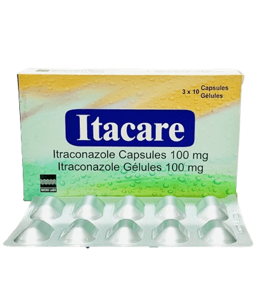 ITACARE CAPSULES (ITRACONAZOLE)