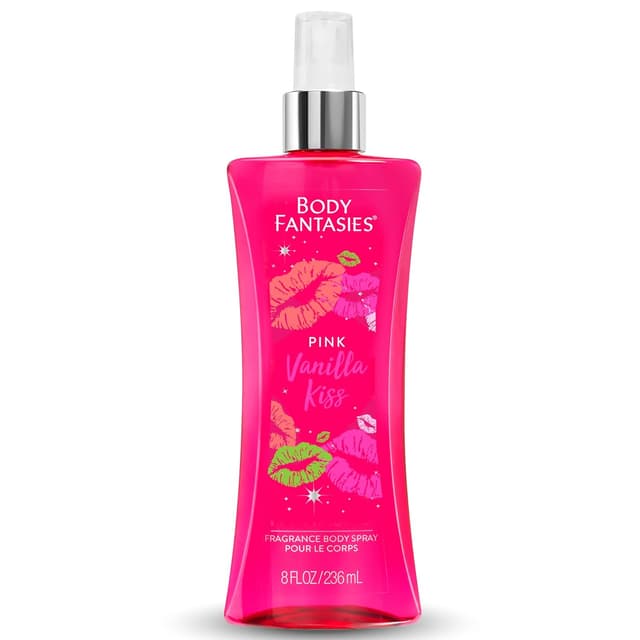 BODY FANTASIES SIGNATURE PINK VANILLA KISS PERFUME 236ML