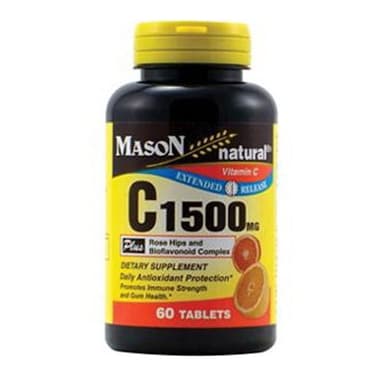 MASON VITAMIN C 1500MG X 60 TABS