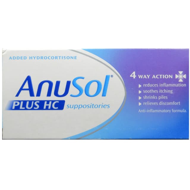 ANUSOL PLUS HC X12