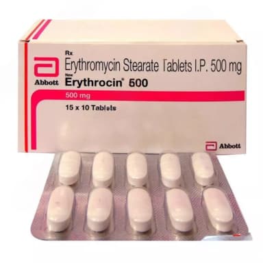 ERYTHROCIN 500MG X 150 TABS