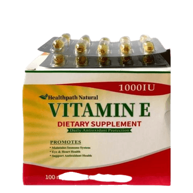Healthpath Natural Vitamin E 1000IU(per blister)