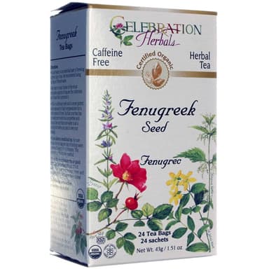 CELEBRATION HERBALS FENUGREEK SEED TEA