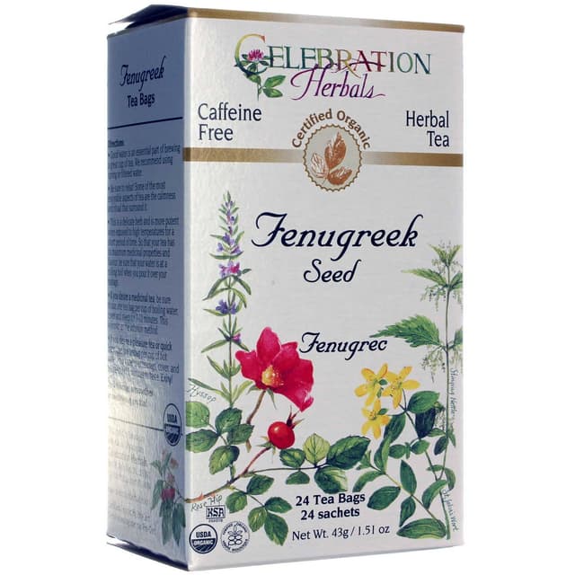 CELEBRATION HERBALS FENUGREEK SEED TEA