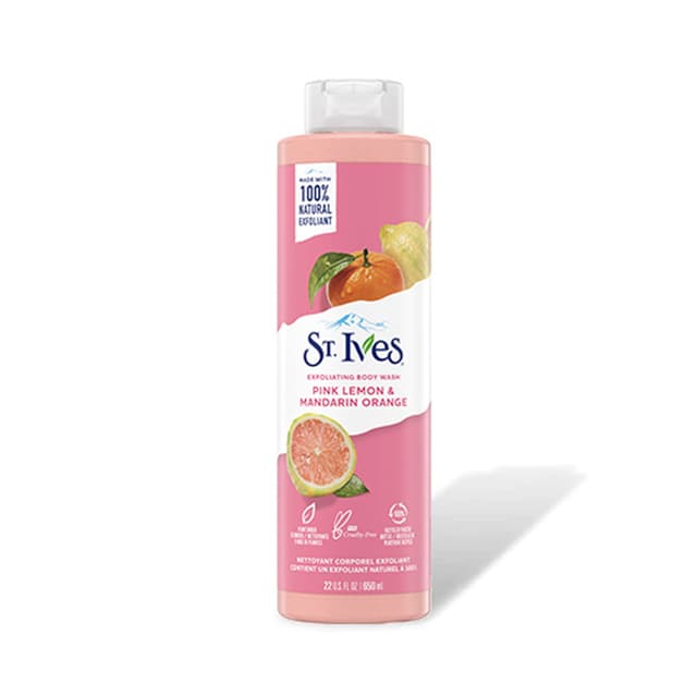 ST. IVES BODY WASH(PINK LEMON) 473ML
