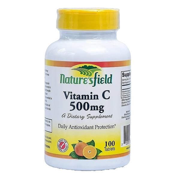 NATURE'S FILED CHEWABLE VIT C 500MG