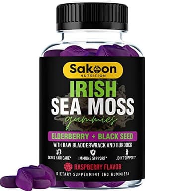 SAKOON ORISH SEA MOSS GUMMIES BY 60