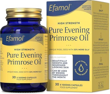 Efamol pure evening primrose oil 1000mg 30 capsules
