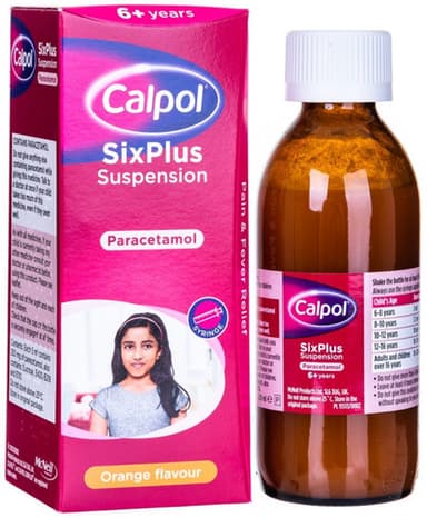 CALPOL 6+ SUSPENSION  B/S