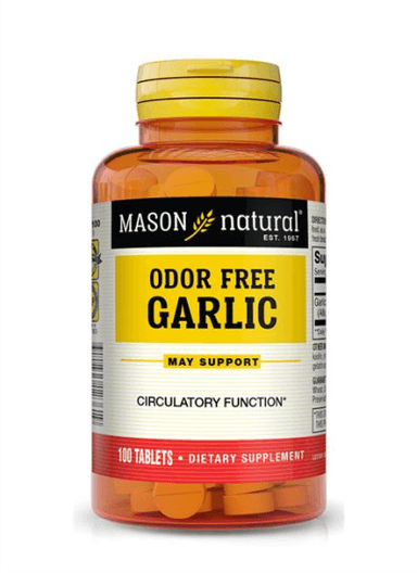MASON ODOUR FREE GARLIC X100TABS