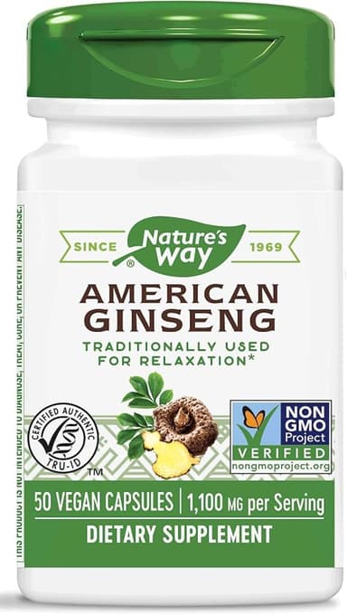 NATURES WAY AMERICA GINSENG