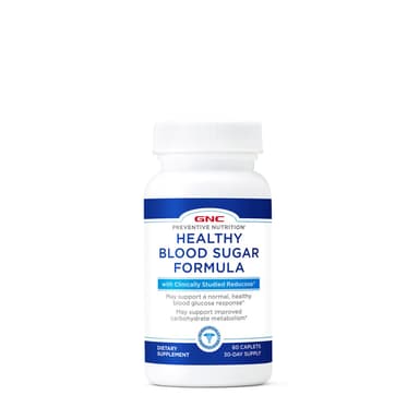 GNC HEALTHY BLOOD SUGAR FORMULA WITH REDUCOSE X 60 CAPLETS