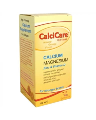 CALCICARE ORAL LIQUID 200ML