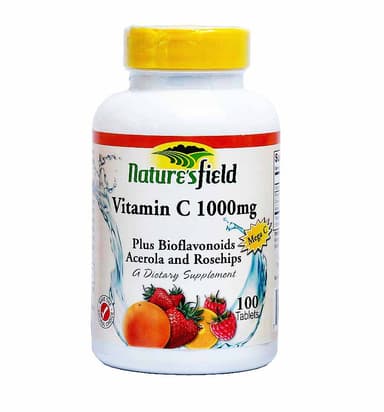 NATURE'S FIELD VITAMIN C 500MG X 60 TABS