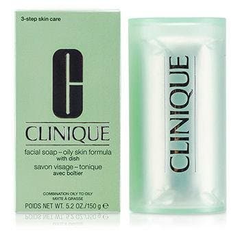 CLINIQUE FACIAL SOAP WITH DISH OILY SKIN 150G
