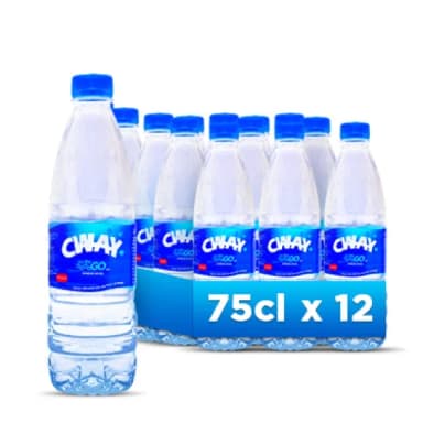 CWAY BOTTLE WATER PACK 75CL X 12