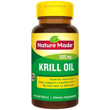 NATURE MADE KRILL OIL 300MG X 60 SOFTGELS