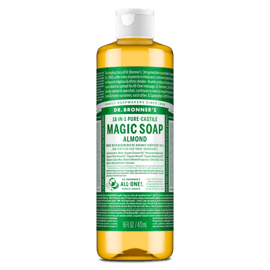 DR. BRONNER'S CASTLE HEMP ALMOND 473ML